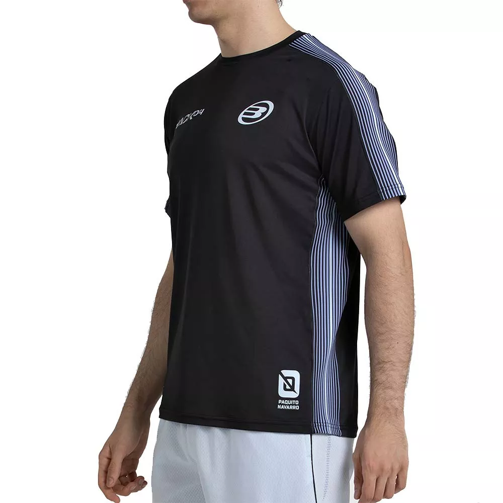 T-shirt Bullpadel Paquito Navarro 26V Noir