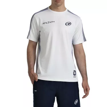 T-shirt Bullpadel Paquito Navarro 26V Blanc