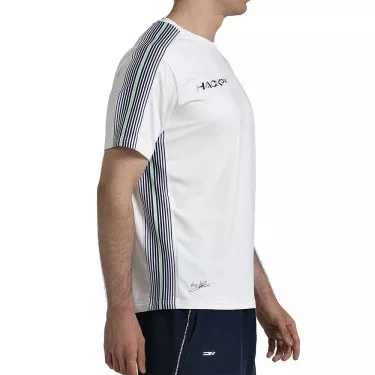 T-shirt Bullpadel Paquito Navarro 26V Blanc