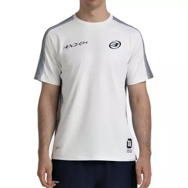 T-shirt Bullpadel Paquito Navarro 26V Blanc