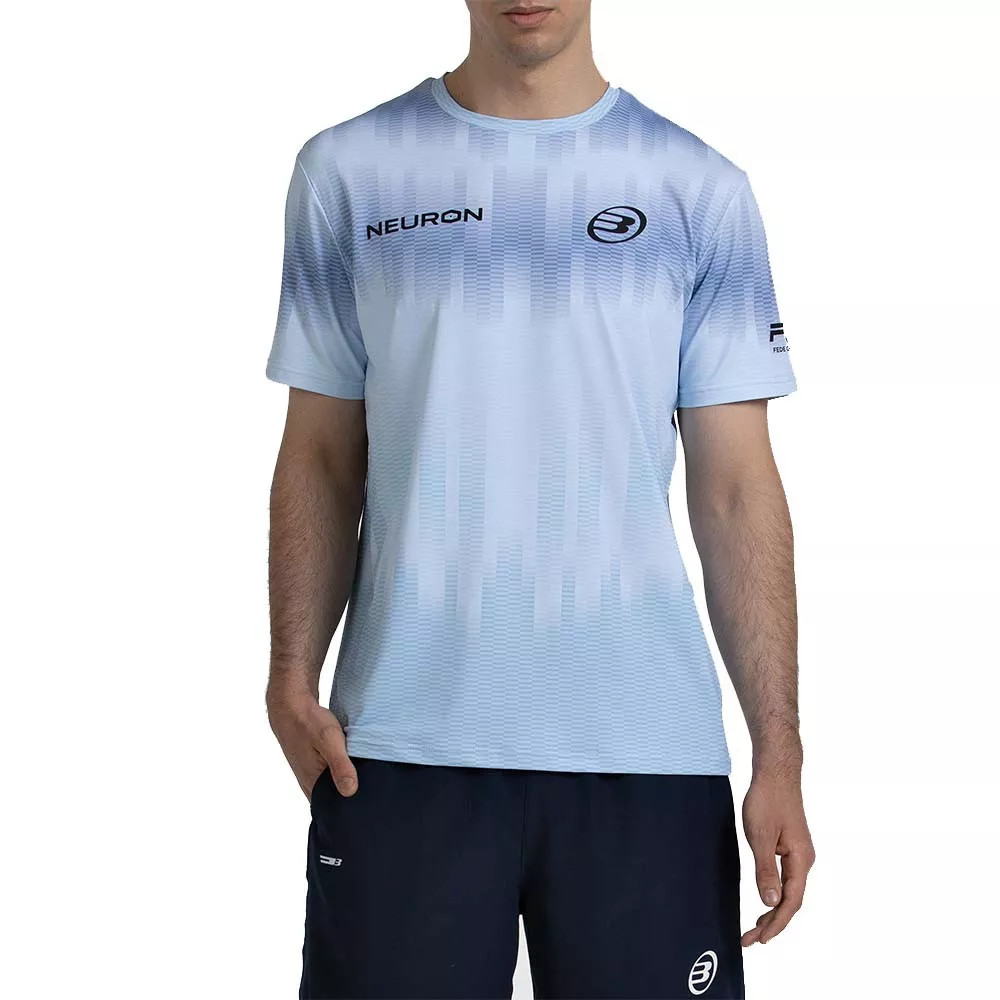 T-shirt Bullpadel Federico Chingotto 26V Bleu clair