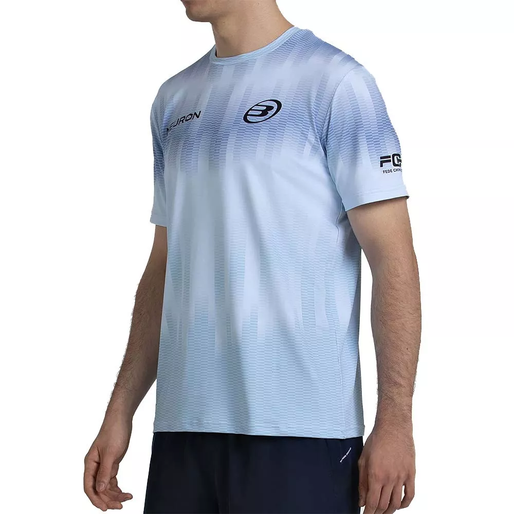 T-shirt Bullpadel Federico Chingotto 26V Bleu clair