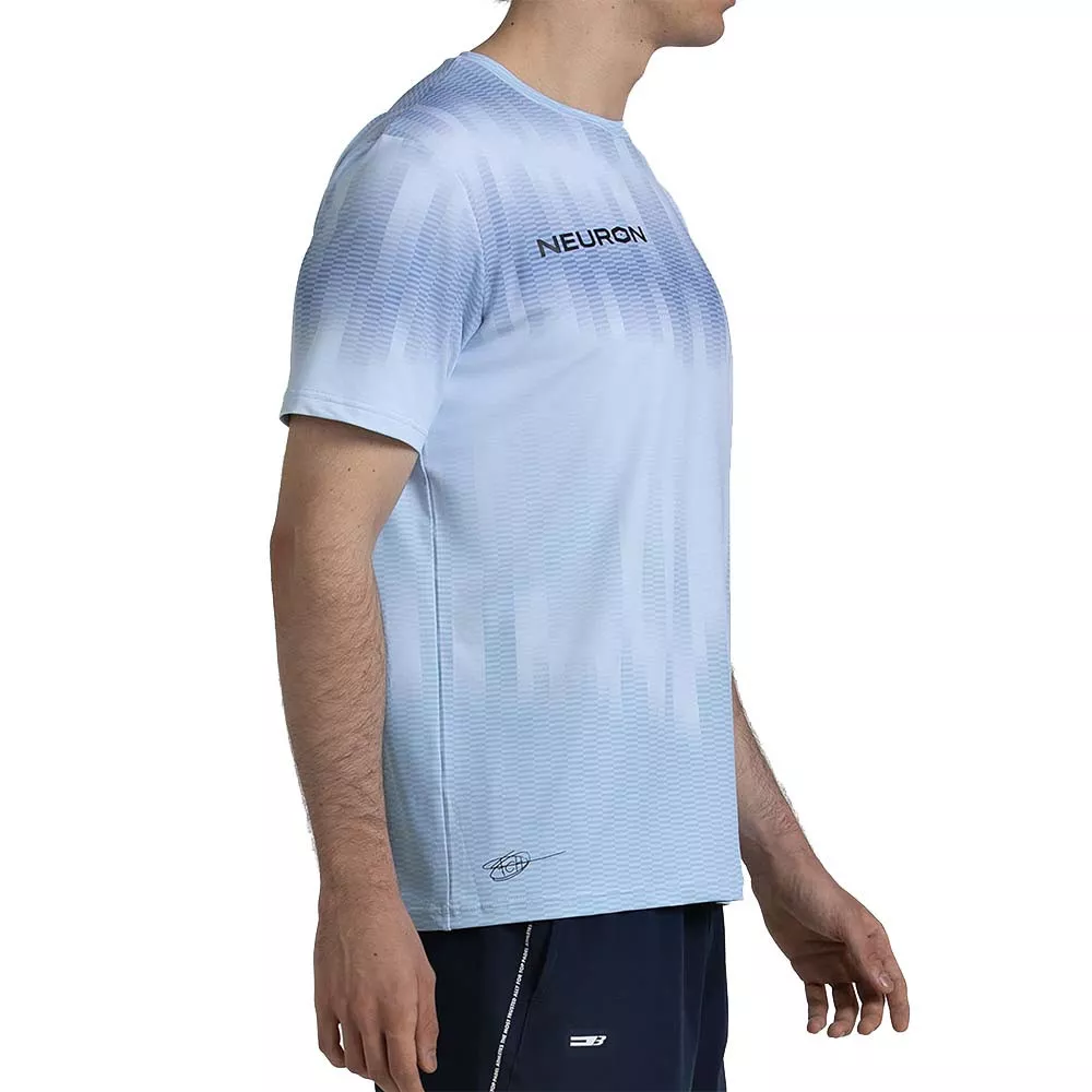 T-shirt Bullpadel Federico Chingotto 26V Bleu clair