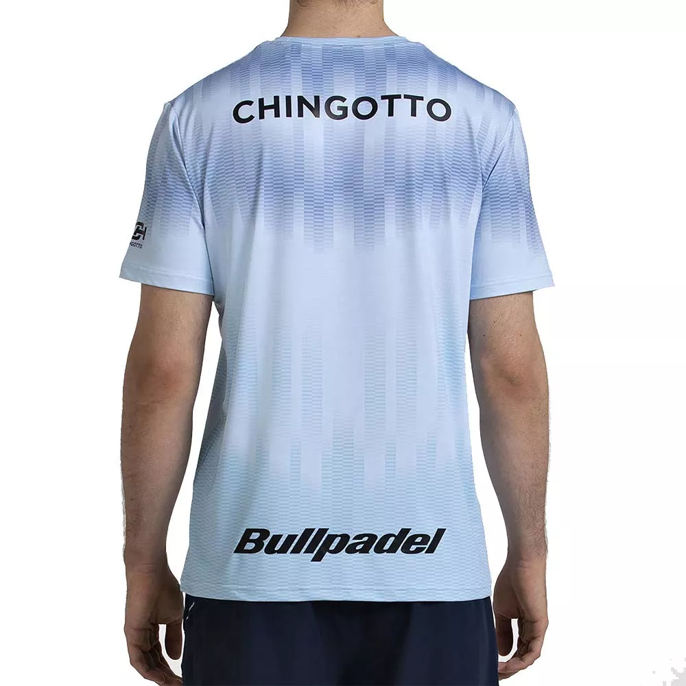 T-shirt Bullpadel Federico Chingotto 26V Bleu clair