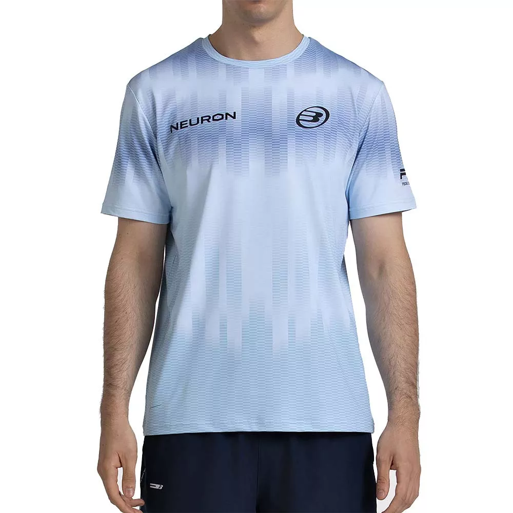 T-shirt Bullpadel Federico Chingotto 26V Bleu clair