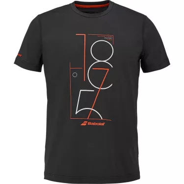 Babolat Exercise Graphic T-Shirt Oranje