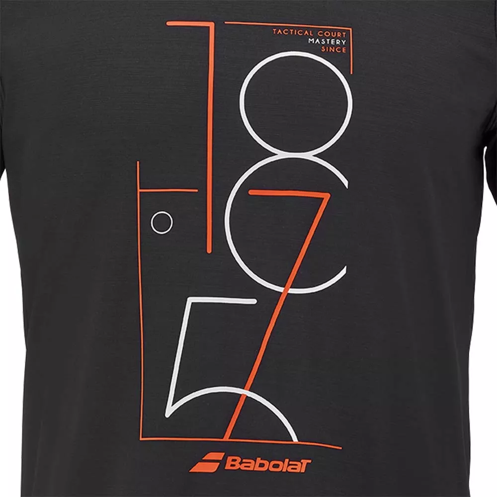 Babolat Exercise Graphic T-Shirt Oranje