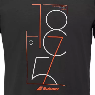 Babolat Exercise Graphic T-Shirt Oranje