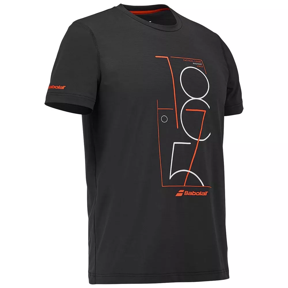 Babolat Exercise Graphic T-Shirt Oranje