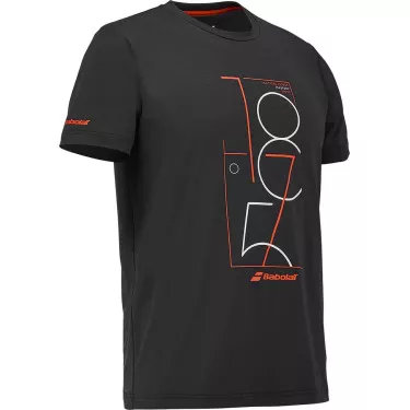 Babolat Exercise Graphic T-Shirt Oranje
