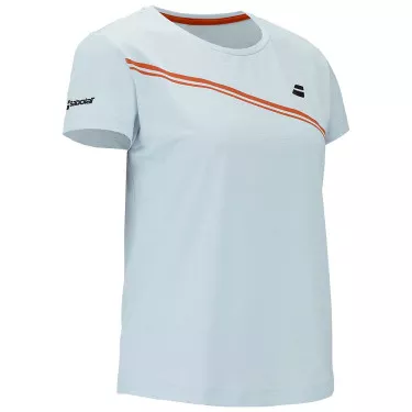 Babolat Play Cap Dames Wit / Blauw T-Shirt