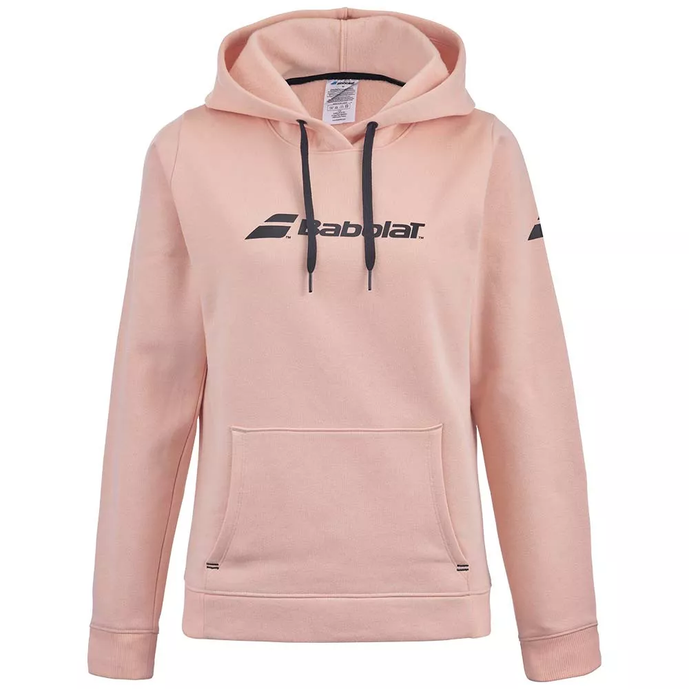 Sweat à capuche Babolat Exercise Femme Rose poudré