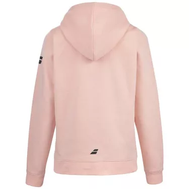Sweat à capuche Babolat Exercise Femme Rose poudré