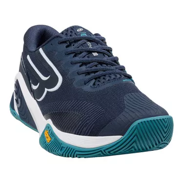 Bullpadel Hack Vibram 26V Limoen schoenen