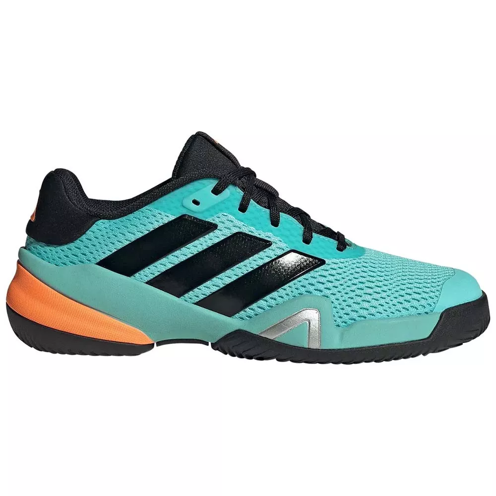 Chaussures Adidas Barricade Junior Bleu / Orange