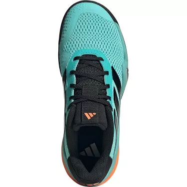 Chaussures Adidas Barricade Junior Bleu / Orange