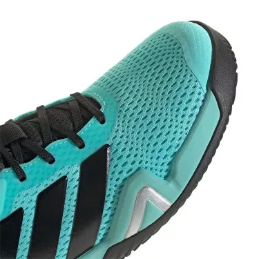 Chaussures Adidas Barricade Junior Bleu / Orange