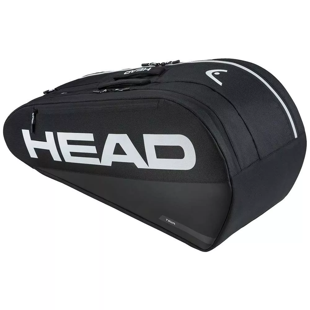 Head Tour M 6R Zwarte Tennistas