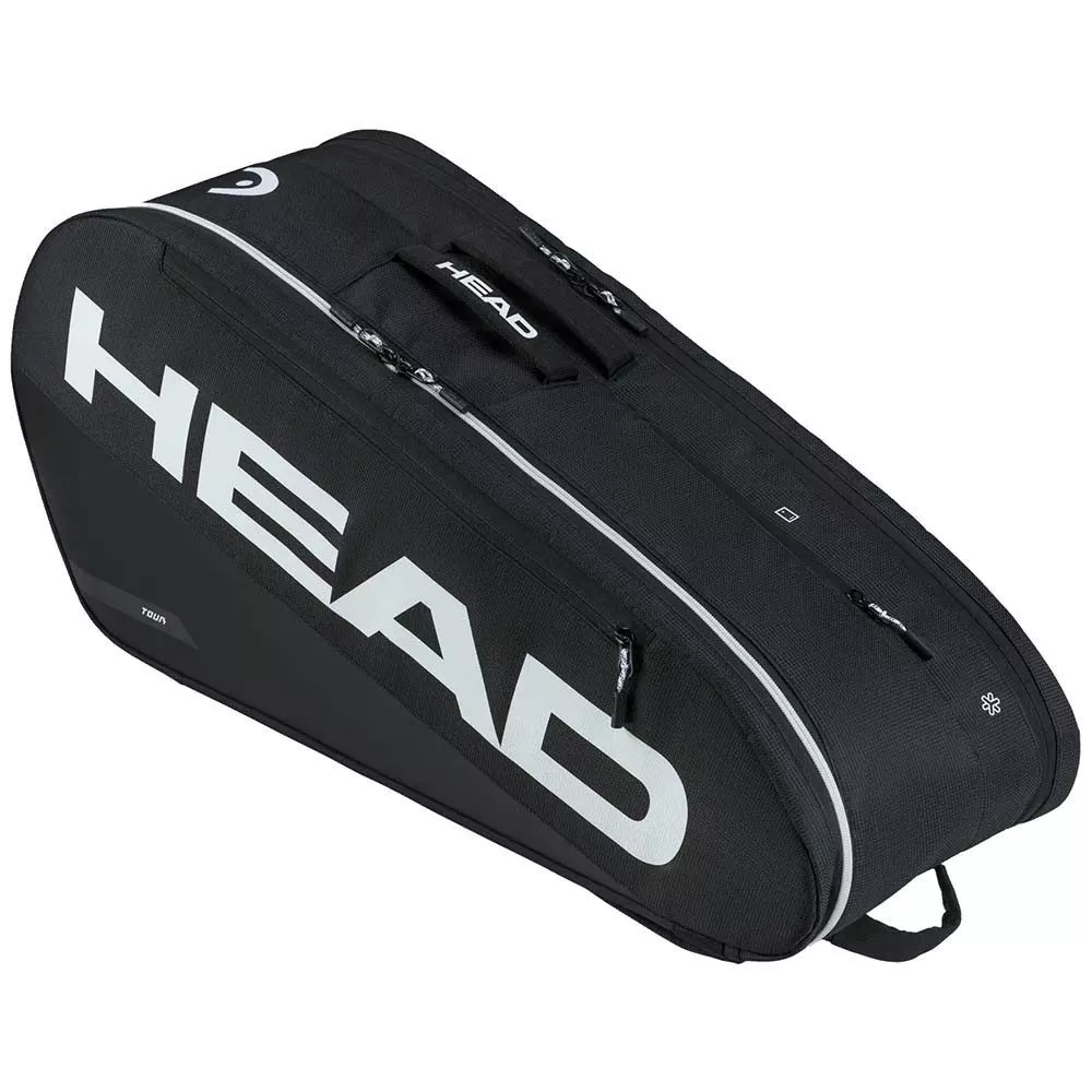 Head Tour M 6R Zwarte Tennistas