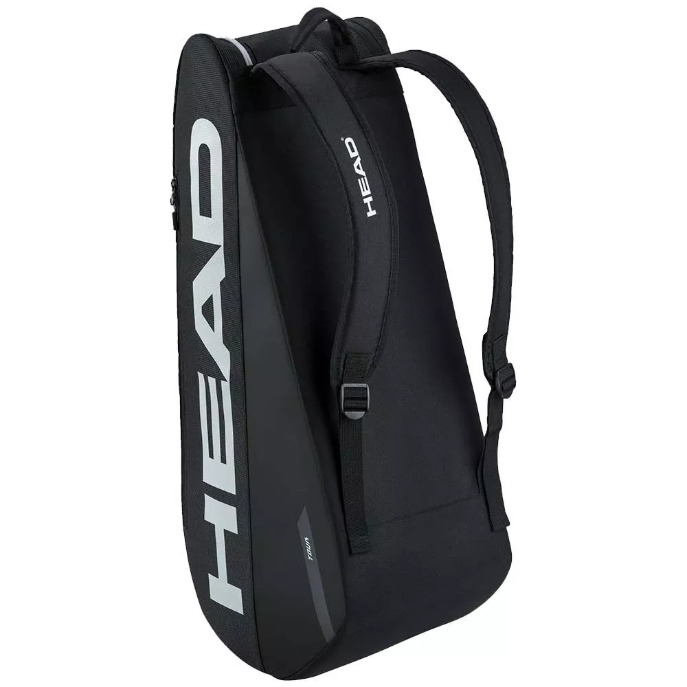 Head Tour M 6R Zwarte Tennistas