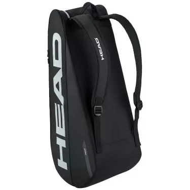 Head Tour M 6R Zwarte Tennistas