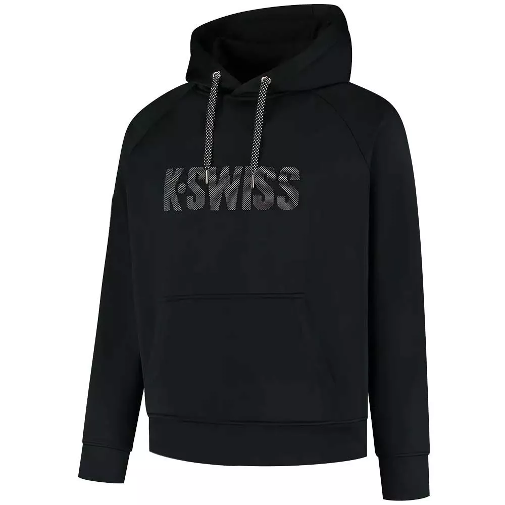Sweat K-Swiss Hypercourt Hoodie Noir