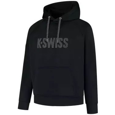 Sweat K-Swiss Hypercourt Hoodie Noir