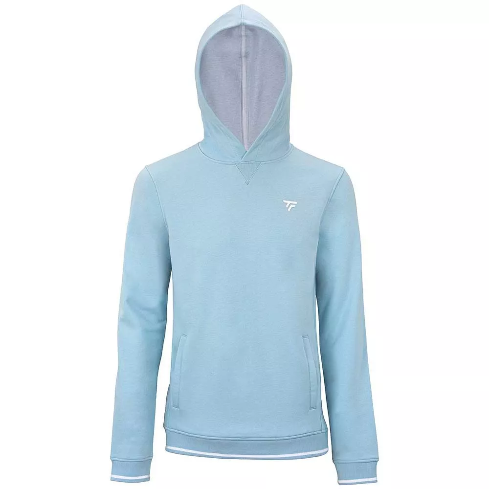Sweat à capuche Tecnifibre Team Terry Hoodie Bleu ciel