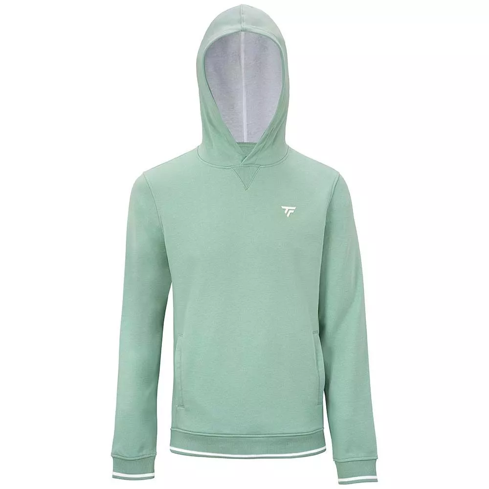 Sweat à capuche Tecnifibre Team Terry Hoodie Vert pastel