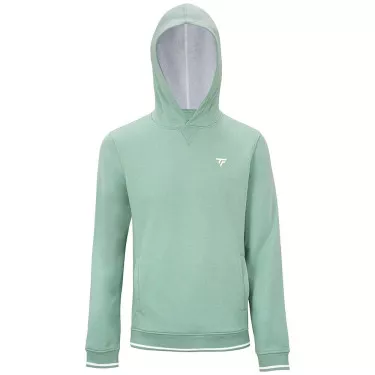 Sweat à capuche Tecnifibre Team Terry Hoodie Vert pastel