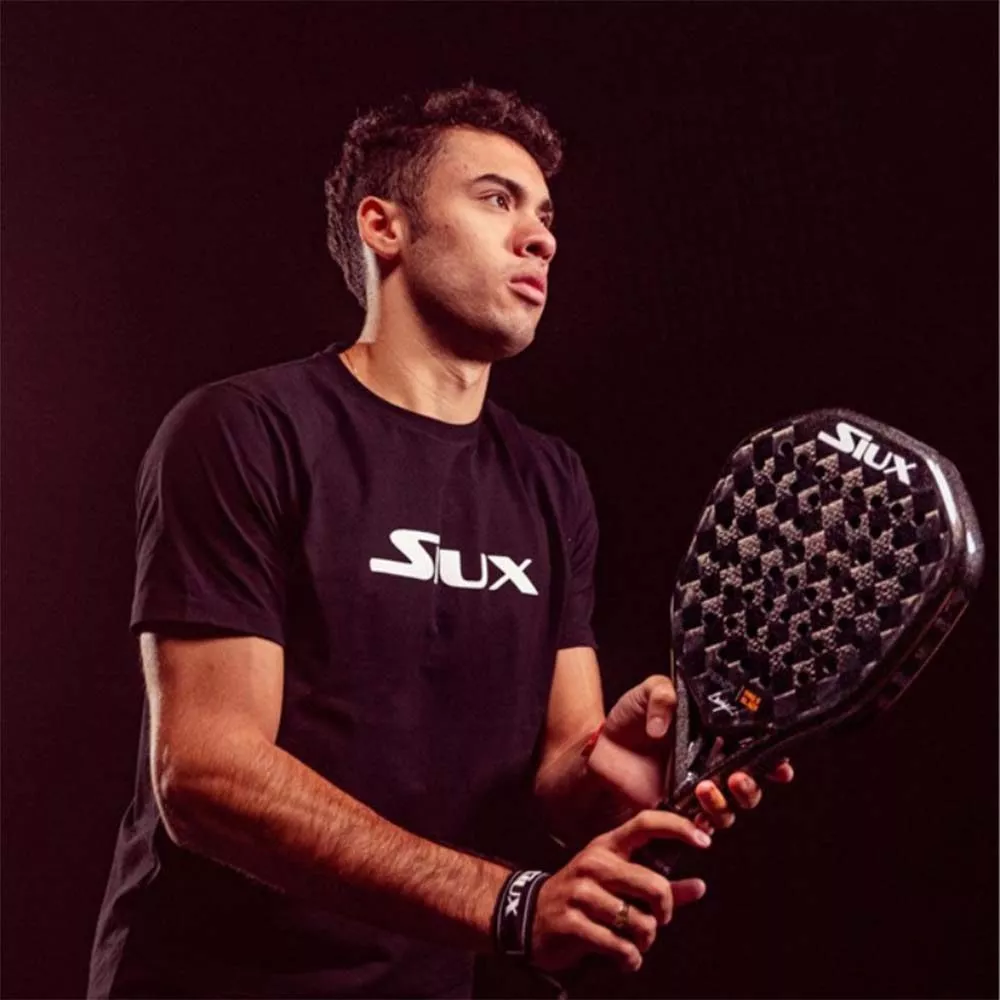 Padel racket Siux Fenix Pro 5 Black Edition Augsburger