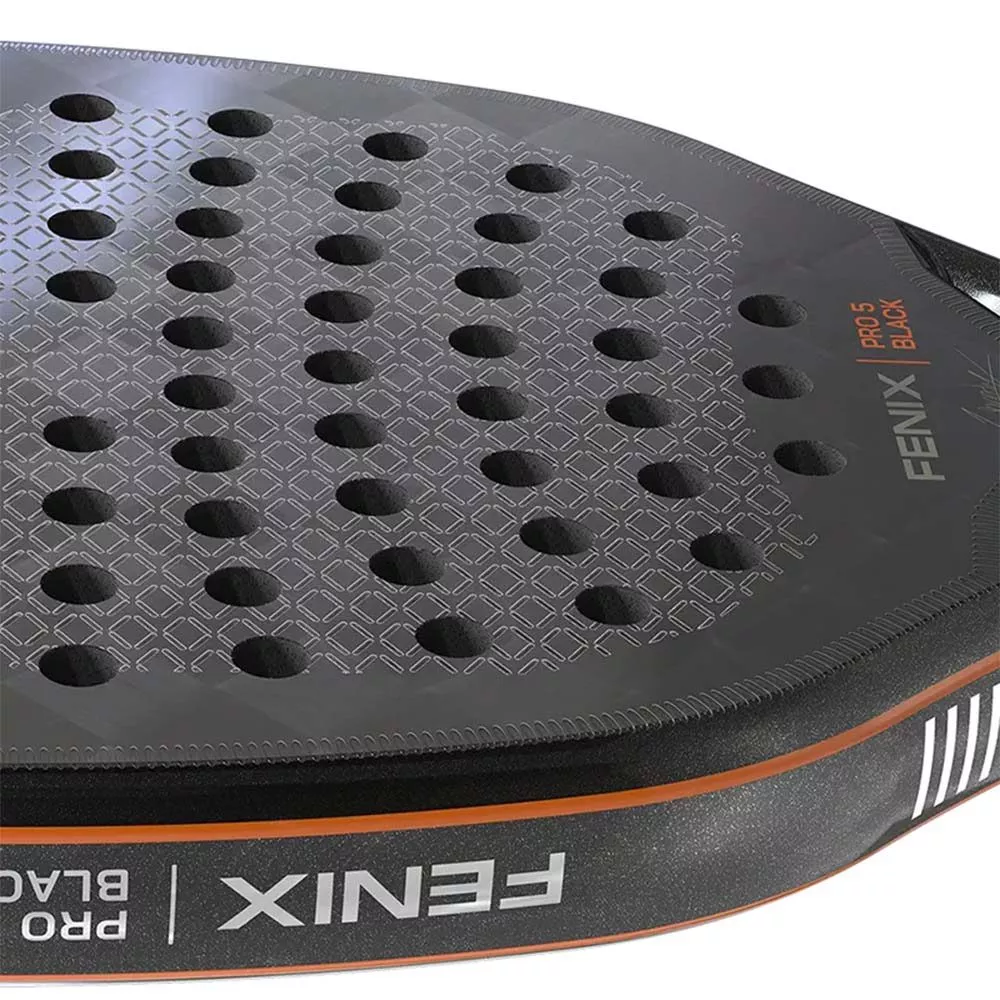 Padel racket Siux Fenix Pro 5 Black Edition Augsburger