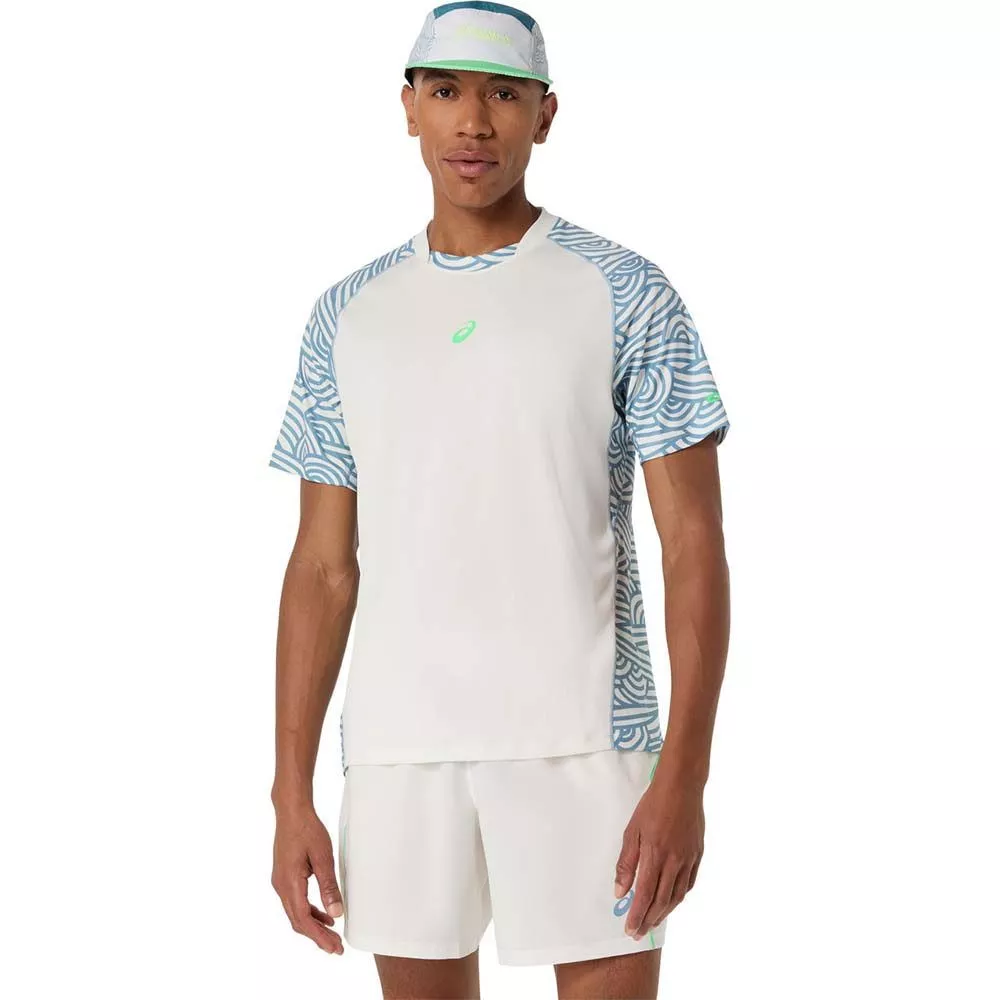 T-Shirt Asics Padel Court SS Crème
