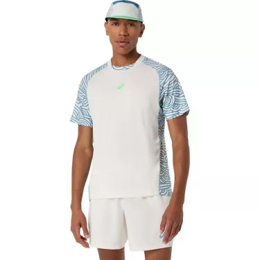 T-Shirt Asics Padel Court SS Crème