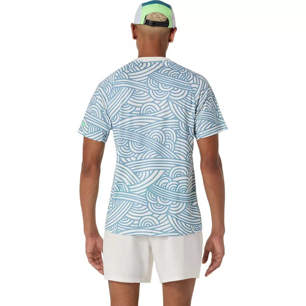 T-Shirt Asics Padel Court SS Crème