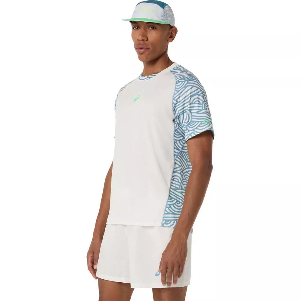 T-Shirt Asics Padel Court SS Crème