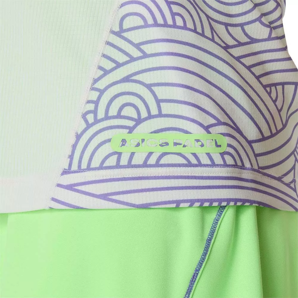 Débardeur Asics Padel Court All Over Crème / Violet