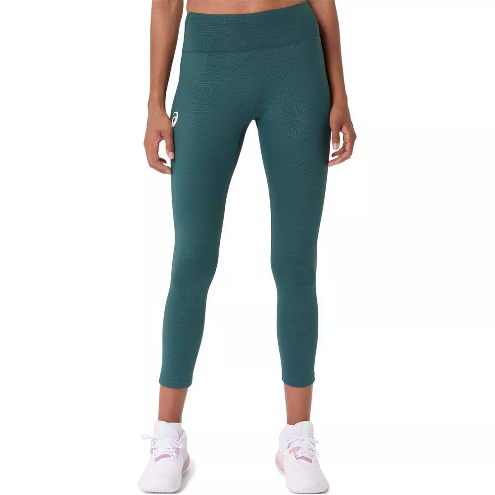 Leggings Asics Game 7/8 Femme Vert