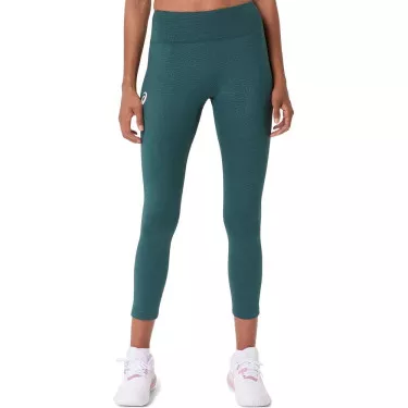 Leggings Asics Game 7/8 Femme Vert