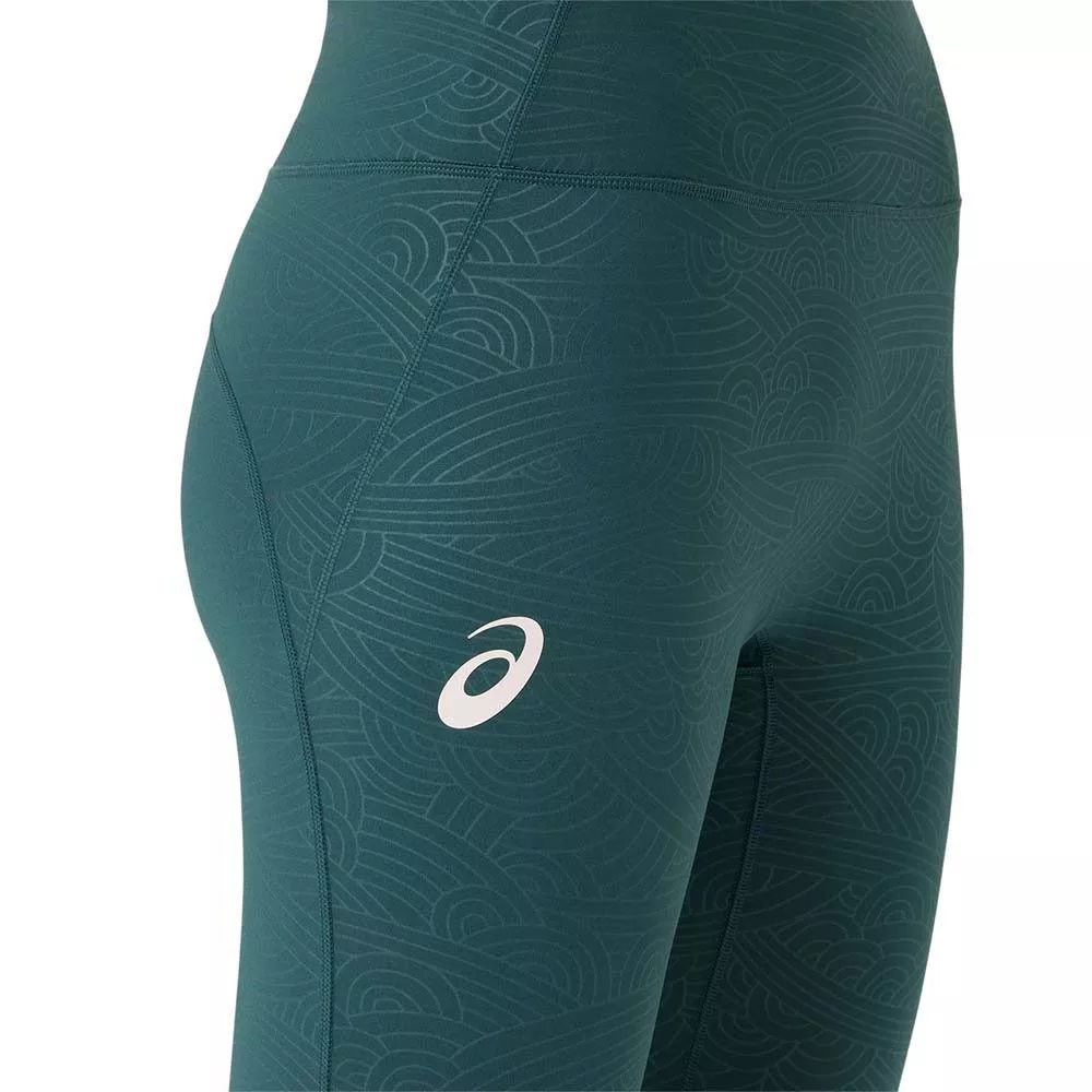 Leggings Asics Game 7/8 Femme Vert