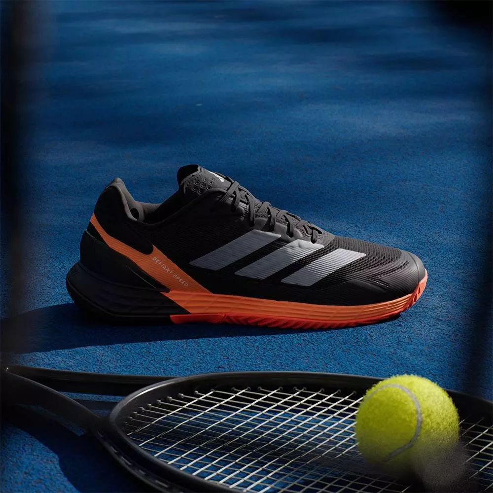 Chaussures Adidas Defiant Speed 2 Noir / Orange
