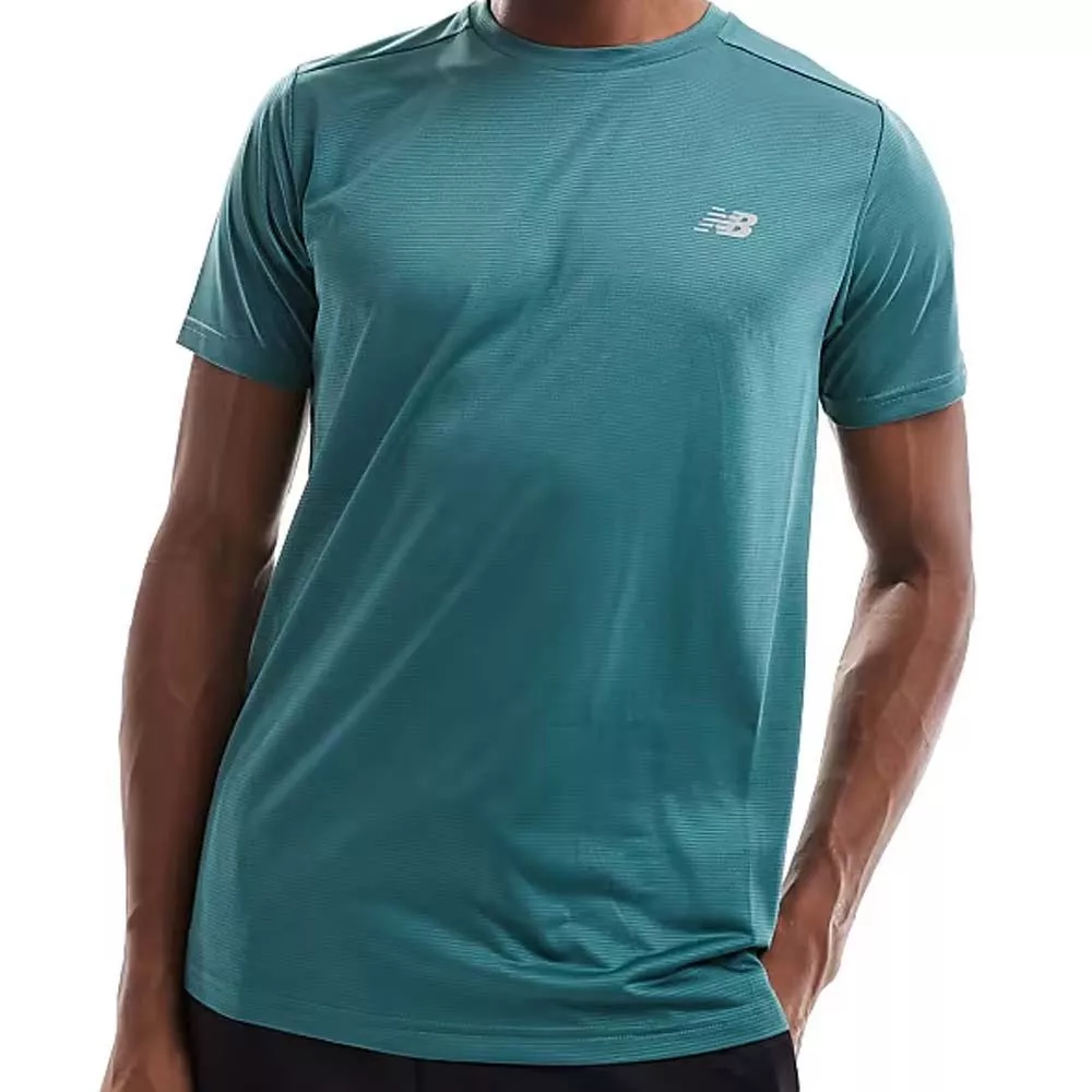 T-shirt New Balance Essentials Bleu sarcelle