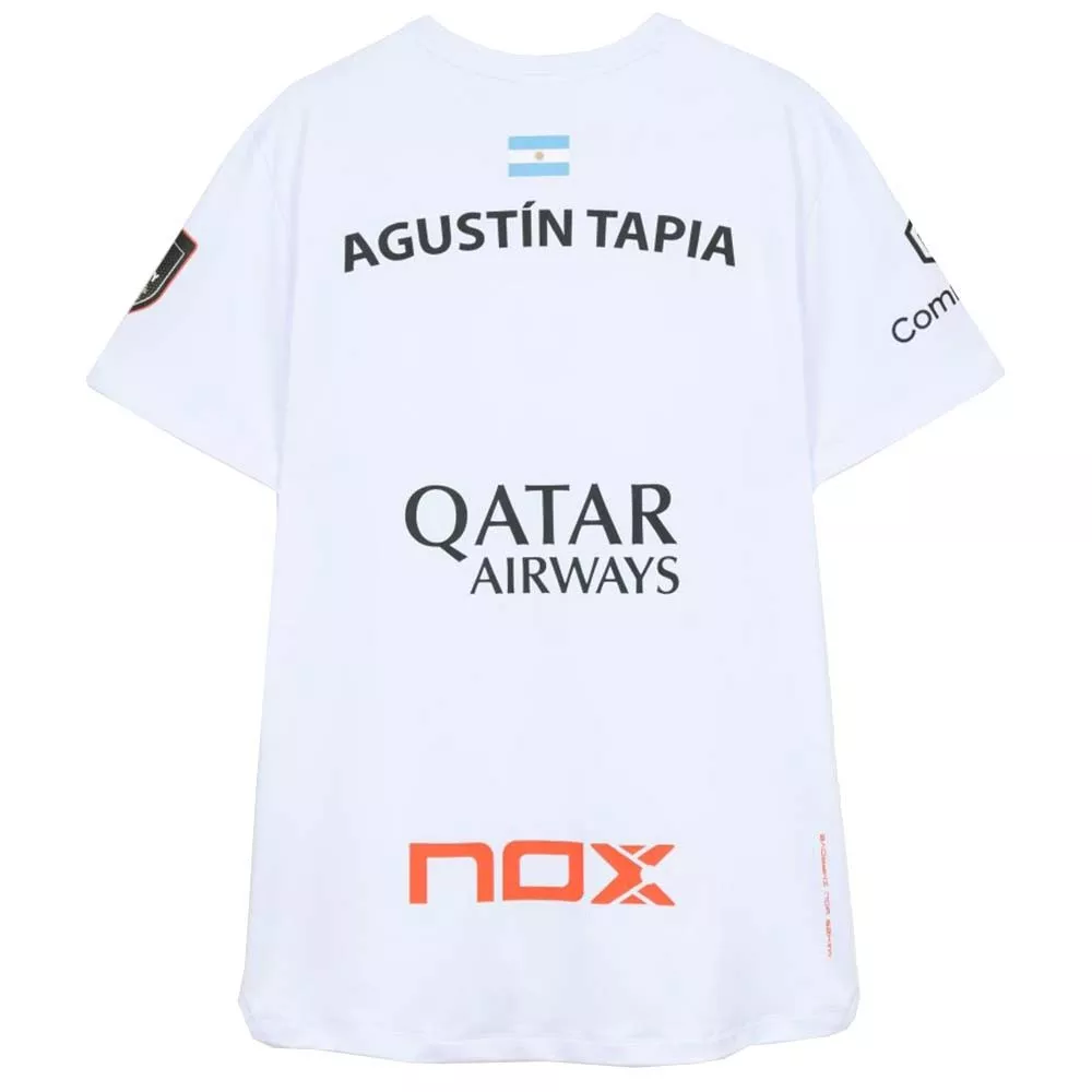 Nox AT10 Agustín Tapia Wit T-shirt