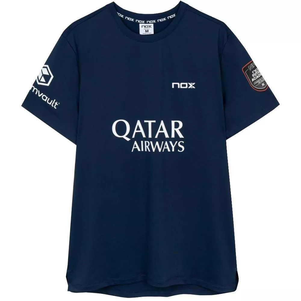 T-shirt Nox AT10 Agustín Tapia 2026 Bleu marine