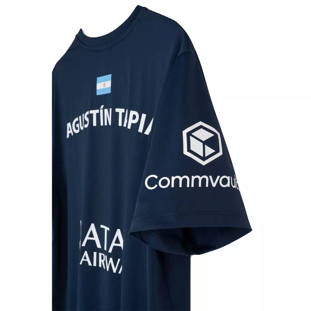 T-shirt Nox AT10 Agustín Tapia 2026 Bleu marine