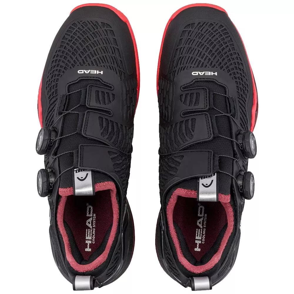 Head Endure Pro BOA Gravel Tennisschoenen Zwart / Rood