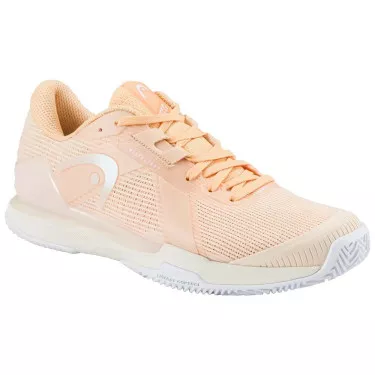 Chaussures Head Sprint Pro 4.0 Femme  Terre battue Pêche / Blanc