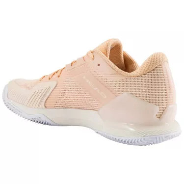 Chaussures Head Sprint Pro 4.0 Femme  Terre battue Pêche / Blanc