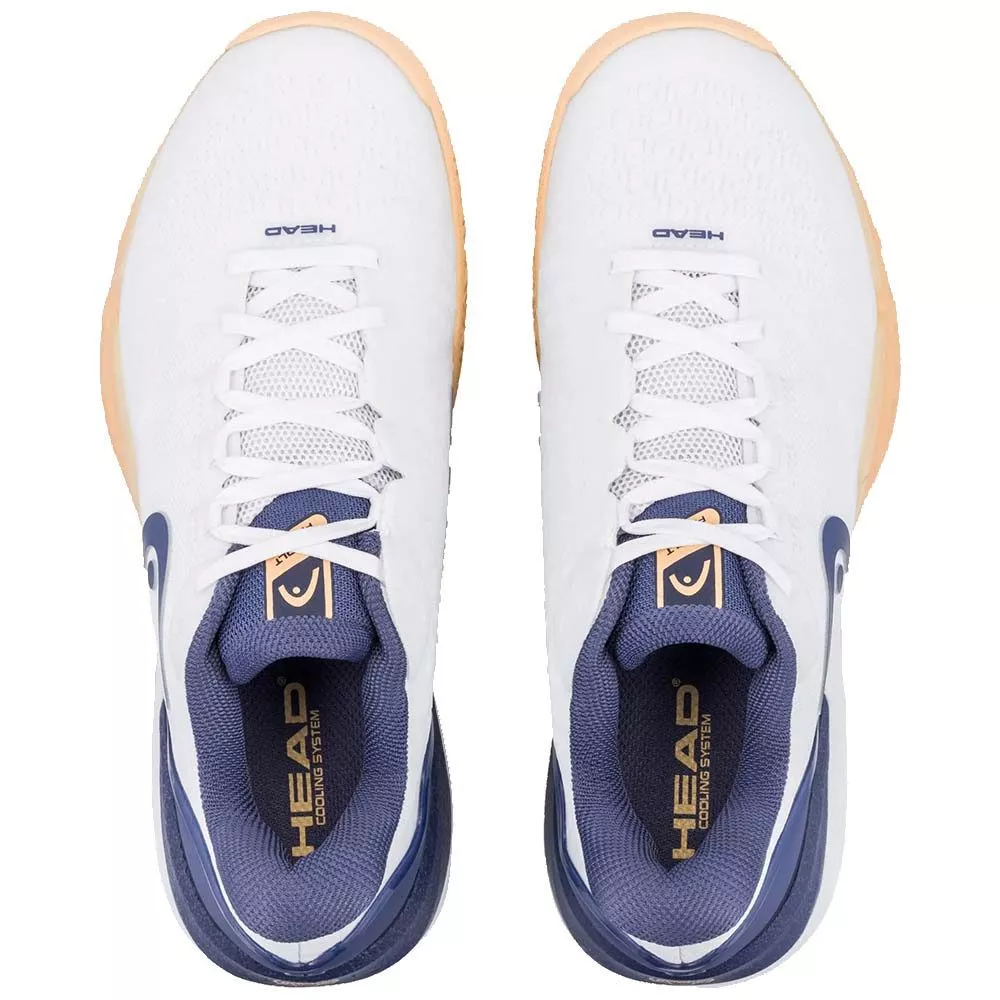 Chaussures Head Revolt Pro 5.0 Femme Blanc / Bleu marine