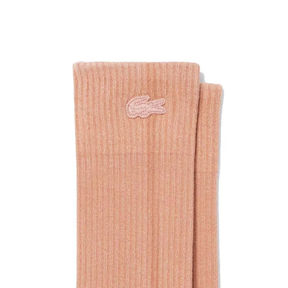 Chaussettes Lacoste Roland Garros Saumon